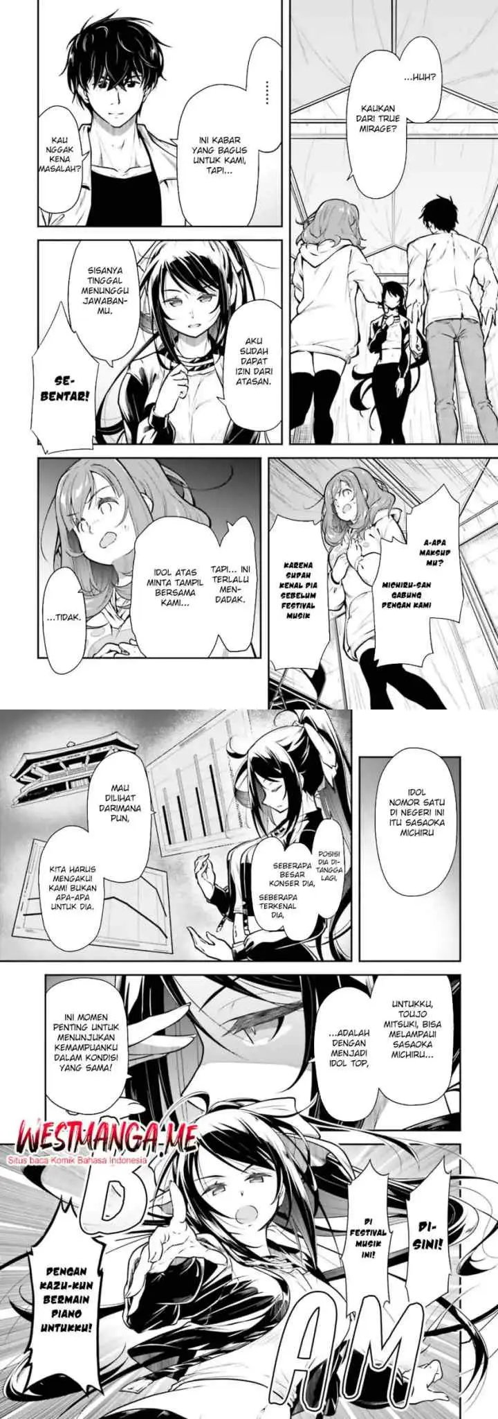 Kokuminteki Idol ni natta Osananajimi ga, Boro Apartment ni Sunderu Ore no Tonari ni Hikkoshite Kita Ken chapter 13 halaman 15