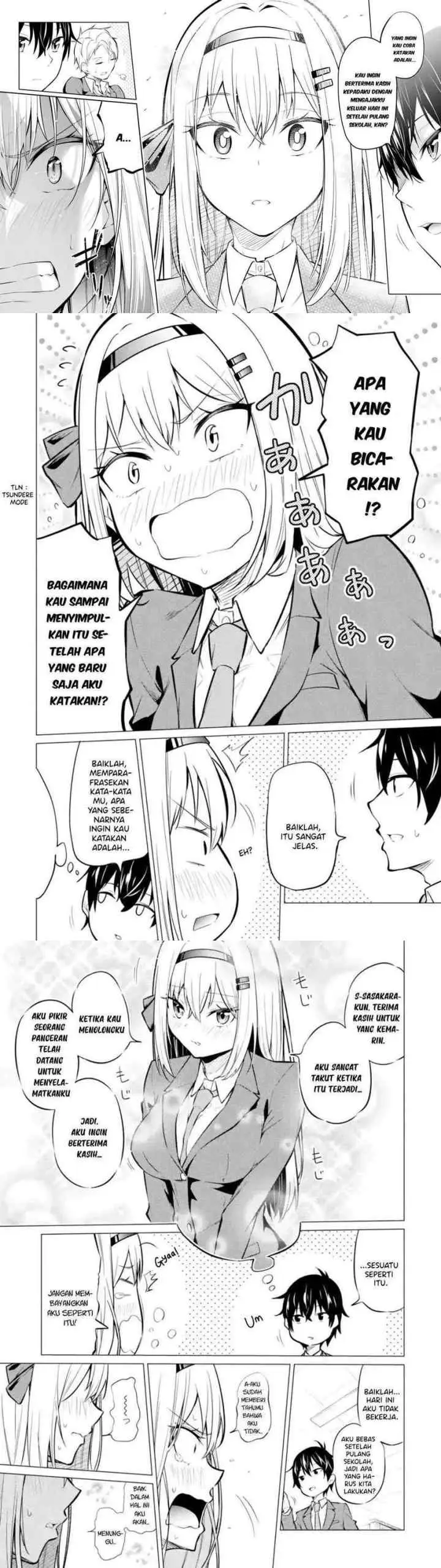 Yatarato Sasshi no Ii Ore wa, Dokuzetsu Kuudere Bishoujo no Chiisana Dere mo Minogasazu ni Guigui Iku chapter 1 halaman 11