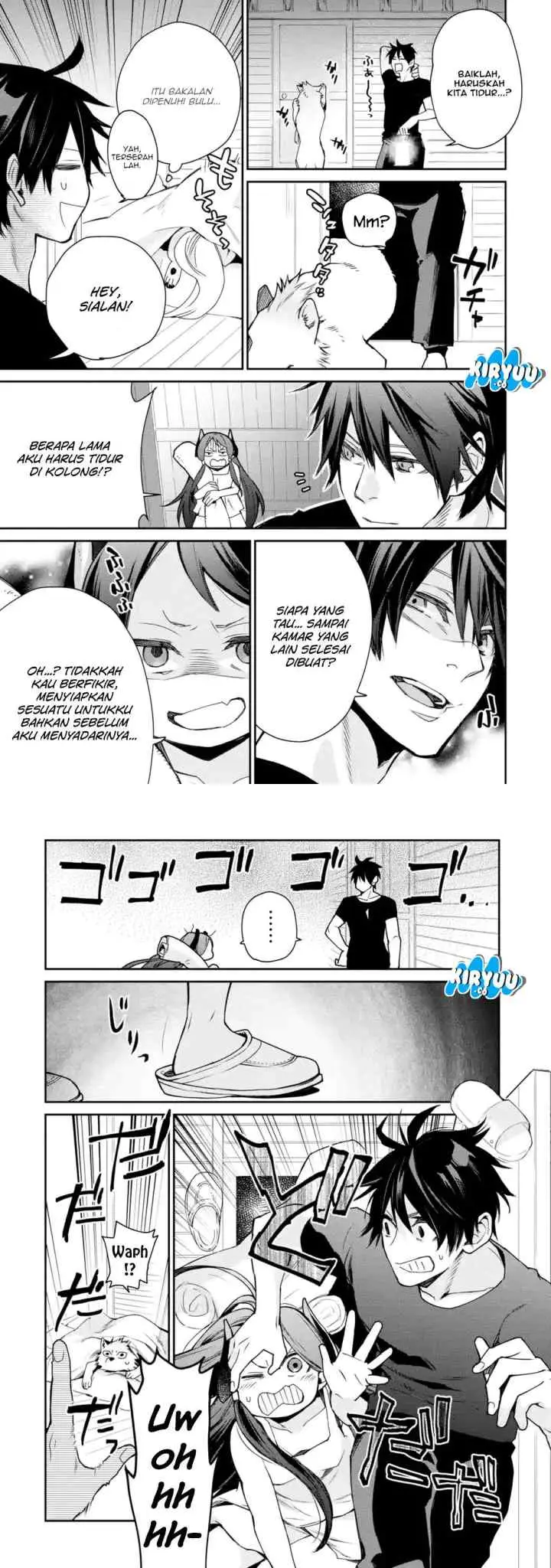 Saikyou no Madoshi. Hisa ni Ya wo Ukete Shimatta no de Inaka no Eihei ni Naru chapter 6 halaman 14