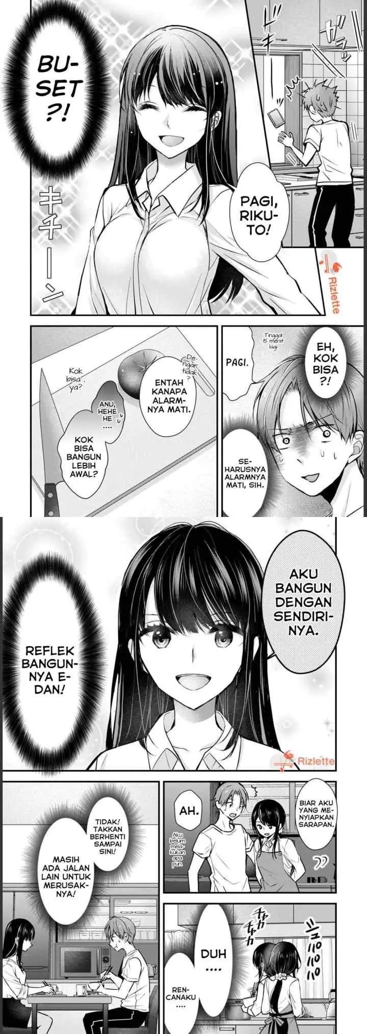 Tsuma ga Kanpeki Sugiru node, Chotto Ran Shite Ī Desu ka? chapter 1 halaman 7
