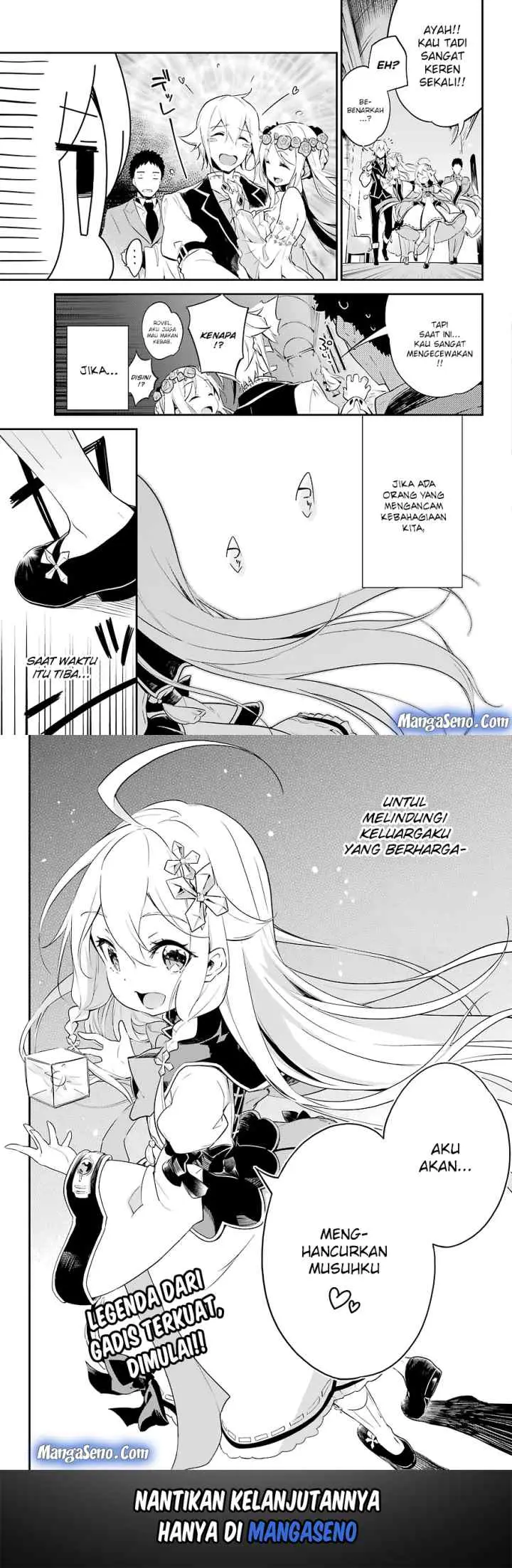 Chichi wa Eiyuu Haha wa Seirei Musume no Watashi wa Tenseisha chapter 1 halaman 18