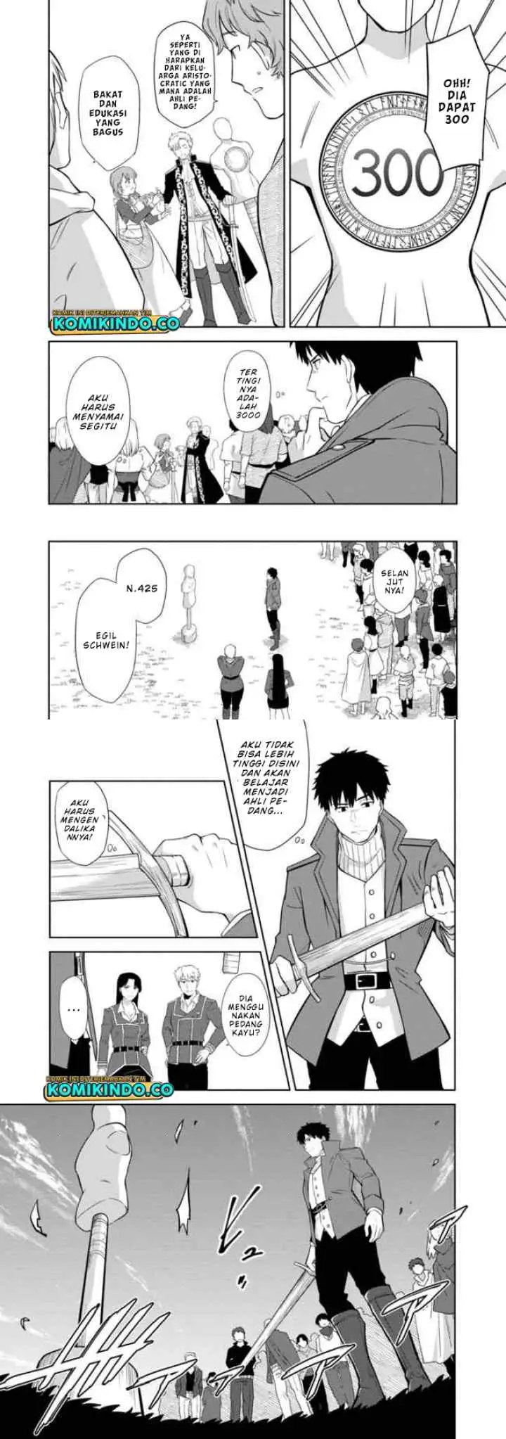 The Reincarnated Swordsman With 9999 Strength Wants To Become A Magician! chapter 1 halaman 16