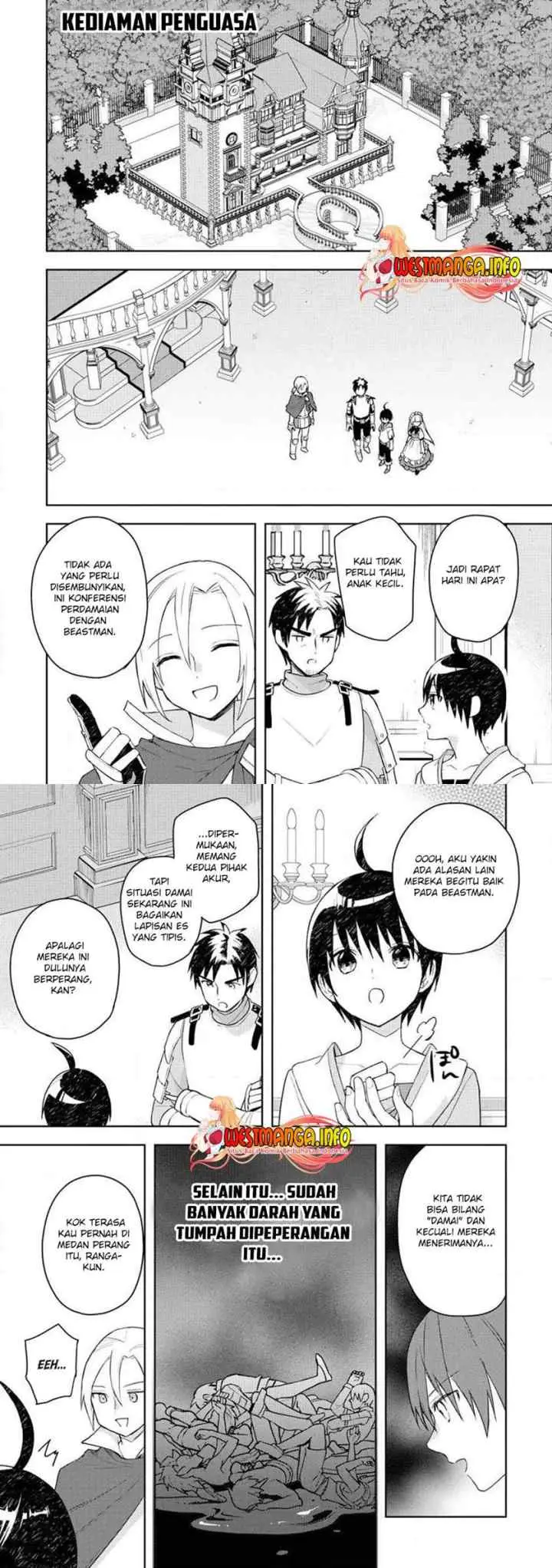 Shitennou Sai Jakudatta Ore. Tensei Shitanode Heionna Seikatsu wo Nozomu chapter 11 halaman 6