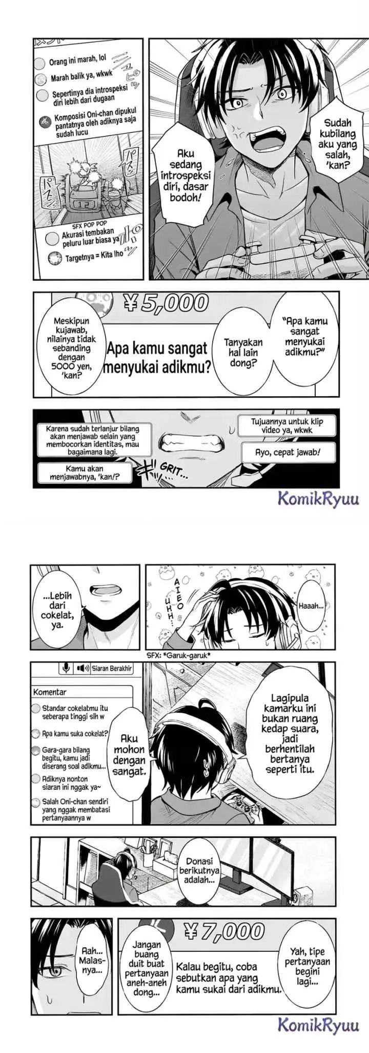 Aori-kei Game Haishinsha (Hatachi), Haishin no Kiri Wasure ni Yori Ii Hito Baresuru chapter 6 halaman 10