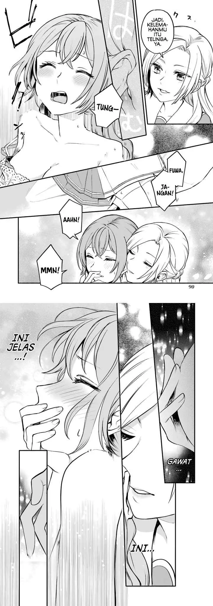 Onna Doushi to ka Arienai deshou to Iiharu Onna no ko wo, Hyakunichi kan de Tetteiteki ni Otosu Yuri no Ohanashi chapter 3 halaman 12