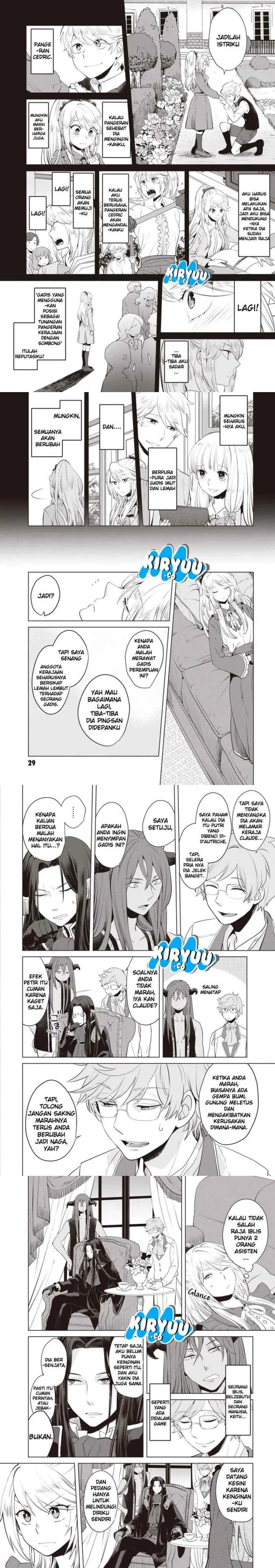 I'm a Villainous Daughter so I'm going to keep the Last Boss chapter 1 halaman 8