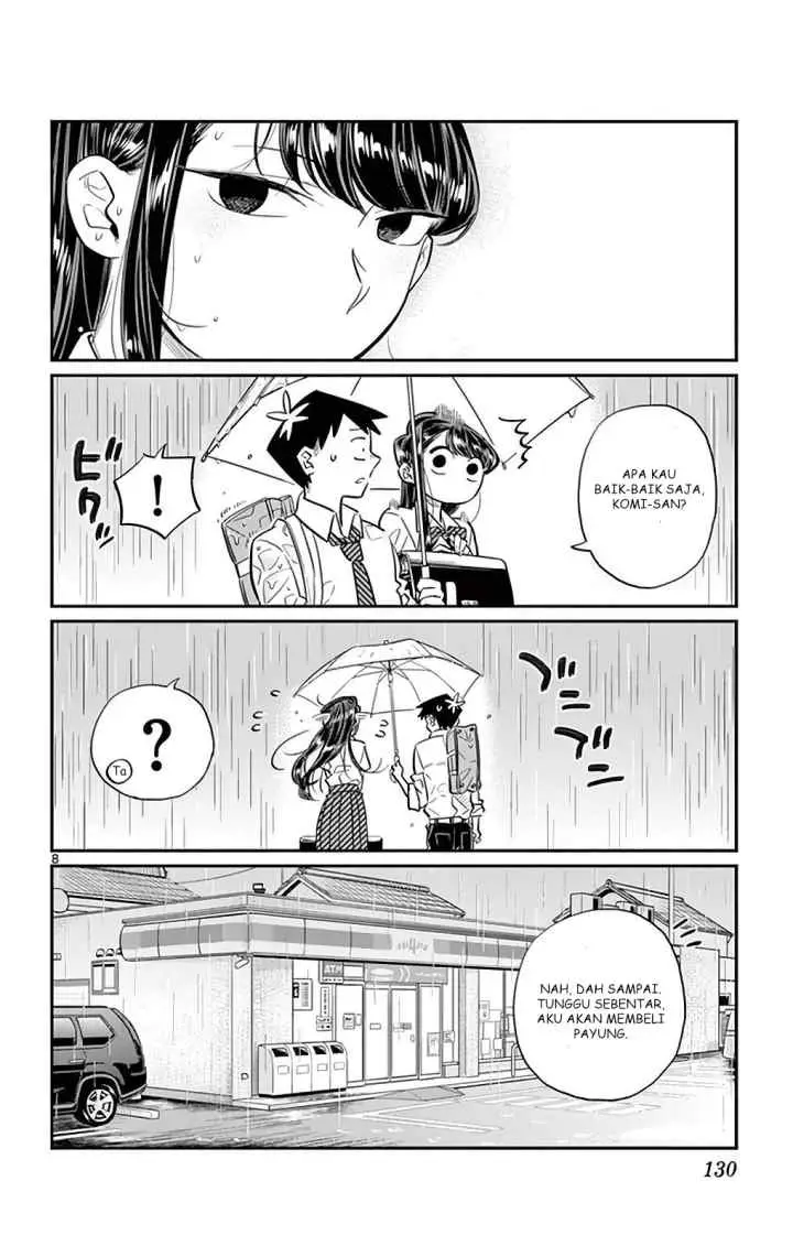 Komi-san wa Komyushou Desu chapter 30 halaman 8