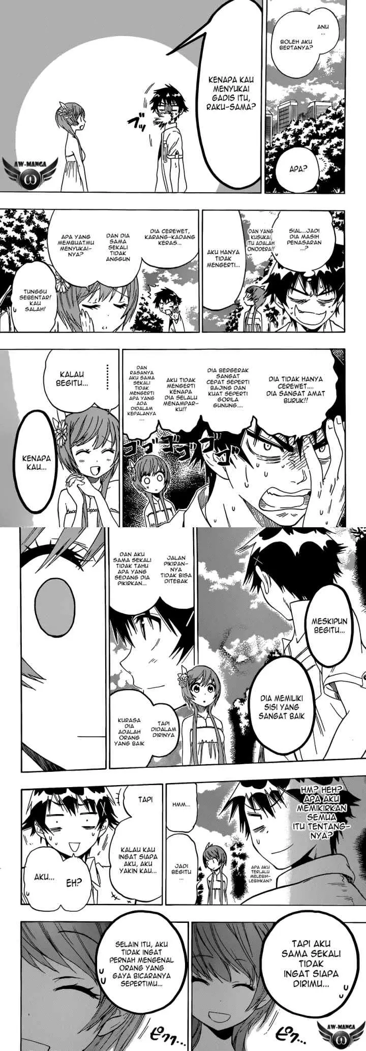 Nisekoi chapter 35 halaman 12
