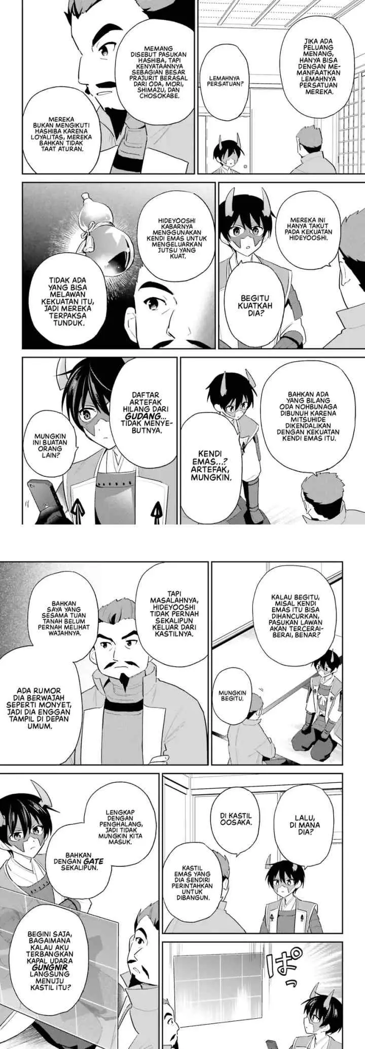 Isekai wa Smartphone to Tomo ni chapter 105 halaman 9