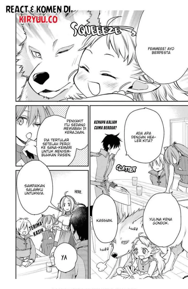 Saikyou no Madoshi. Hisa ni Ya wo Ukete Shimatta no de Inaka no Eihei ni Naru chapter 15.1 halaman 9