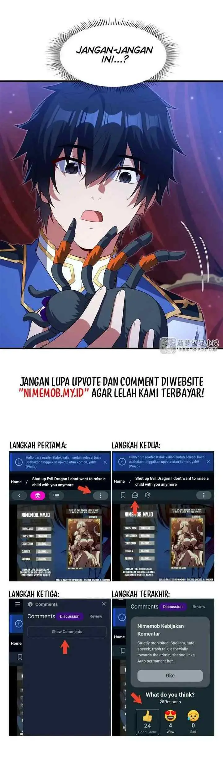 Shut Up, Evil Dragon, I Don't Want to Raise a Child With You Anymore chapter 39 halaman 13