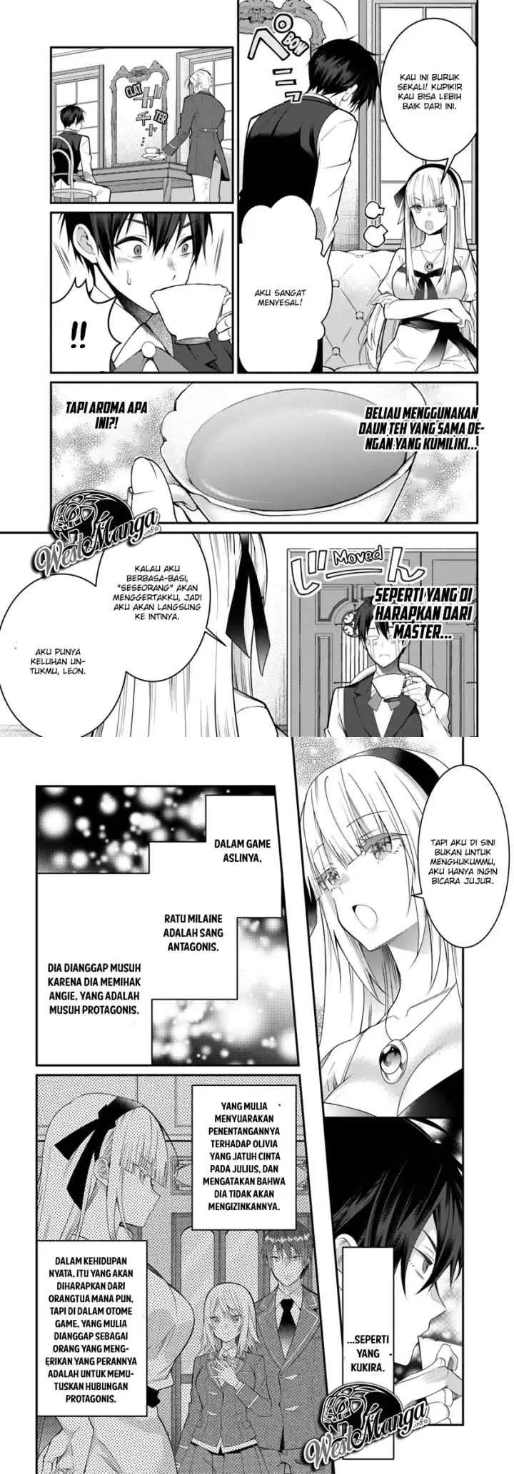 Otome Game Sekai wa Mob ni Kibishii Sekai Desu chapter 17 halaman 8