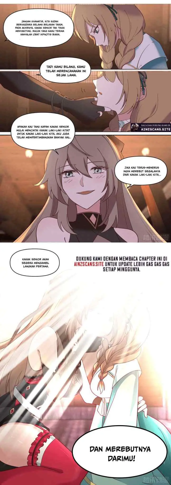 The Villain's Senior Brother And His Junior Sisters Are All Yanderes chapter 60 halaman 4