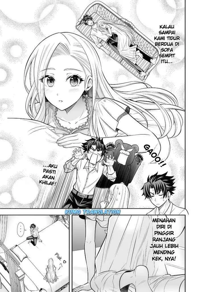 Rinkoku kara Kita Yome ga Kawaisugite Doushiyou chapter 7.1 halaman 8