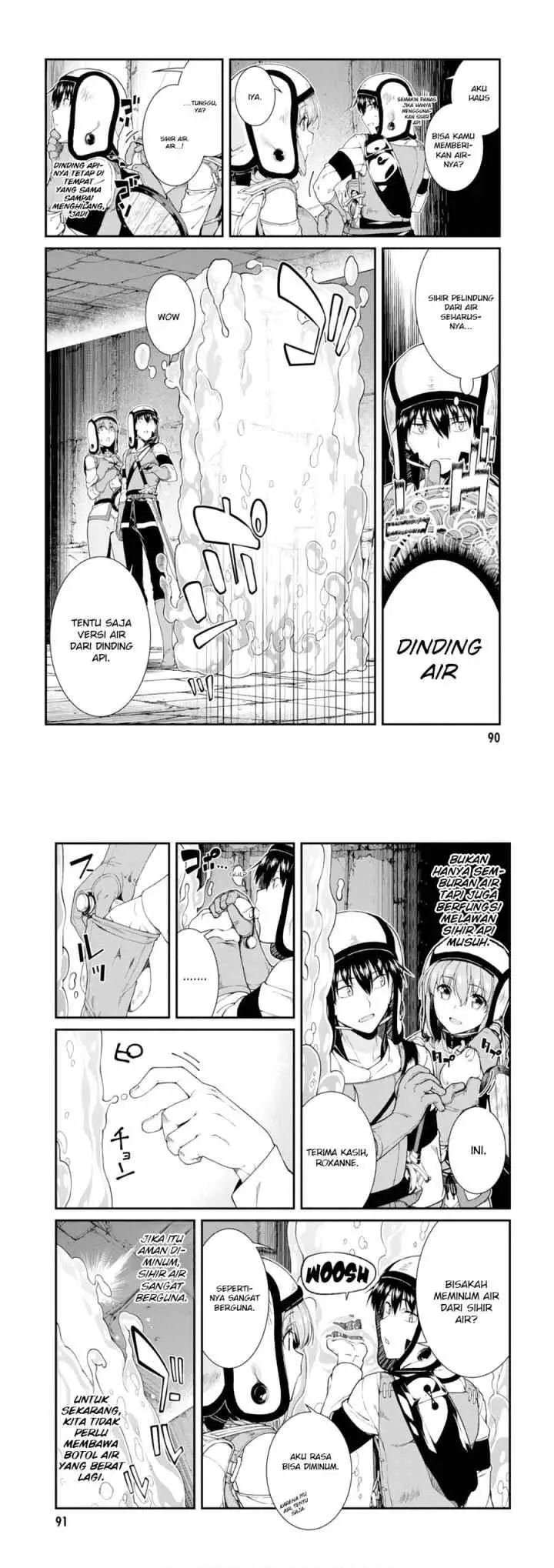 Isekai Meikyuu de Harem wo chapter 22 halaman 10