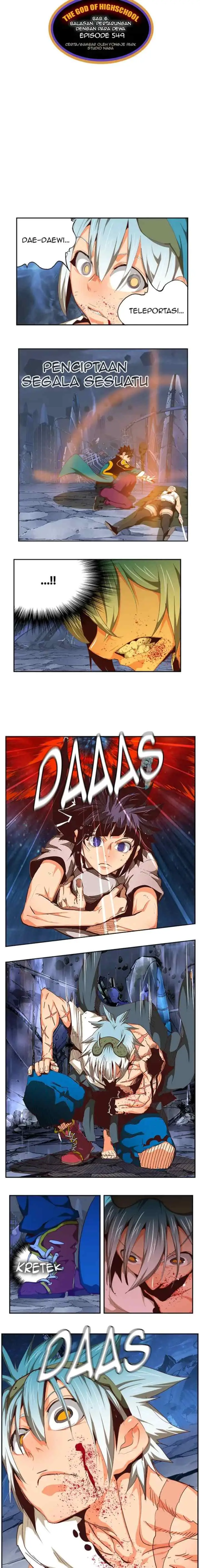 The God of HighSchool chapter 549 halaman 4
