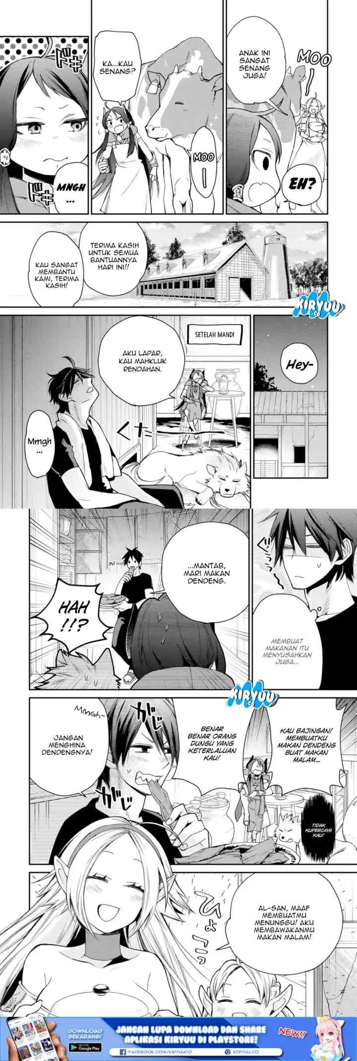 Saikyou no Madoshi. Hisa ni Ya wo Ukete Shimatta no de Inaka no Eihei ni Naru chapter 6 halaman 11