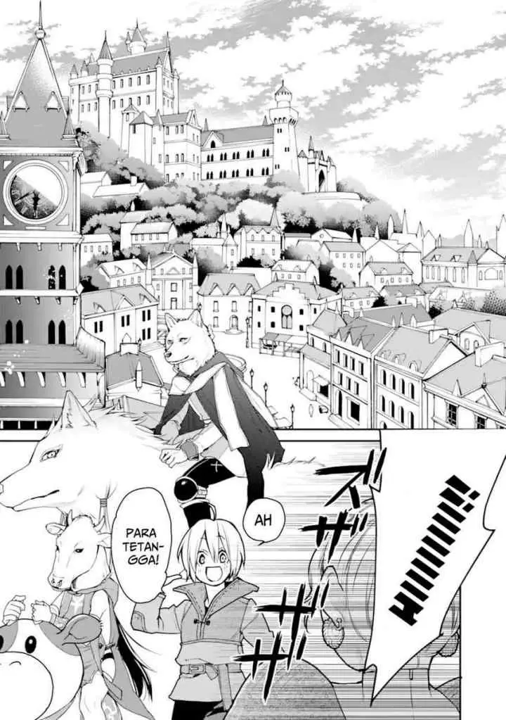 Saikyou no Madoshi. Hisa ni Ya wo Ukete Shimatta no de Inaka no Eihei ni Naru chapter 24.1 halaman 17