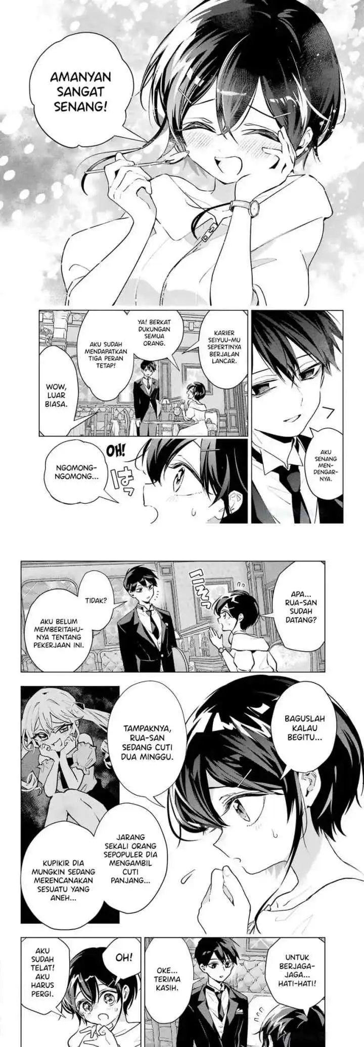 Anta to Osananajimitte dake demo Iyananoni! ~Zekkou kara Hajimaru S-kyuu Bishoujo to no Gakuen Nariagari Seikatsu~ chapter 6 halaman 13