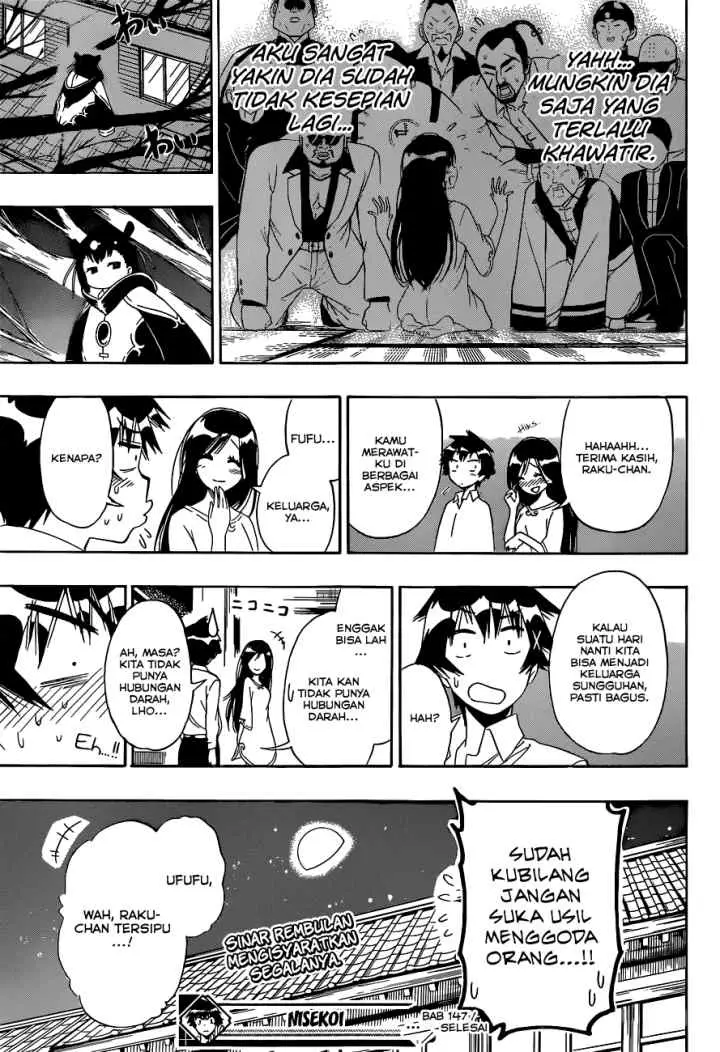 Nisekoi chapter 147 halaman 19