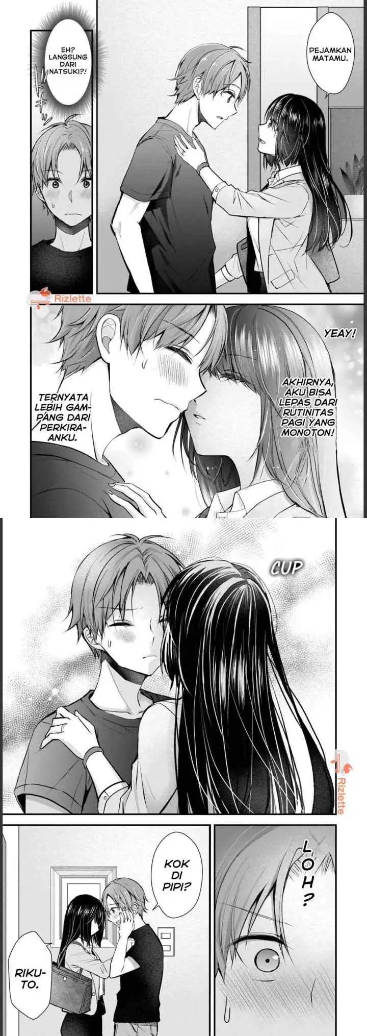 Tsuma ga Kanpeki Sugiru node, Chotto Ran Shite Ī Desu ka? chapter 1 halaman 9