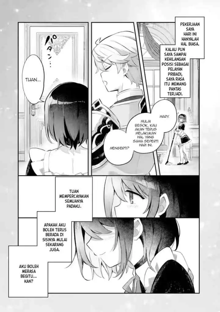 Game Sekai no mobu akuyaku ni tensei shita node Last bos wo mezashite mita chapter 4.5 halaman 13