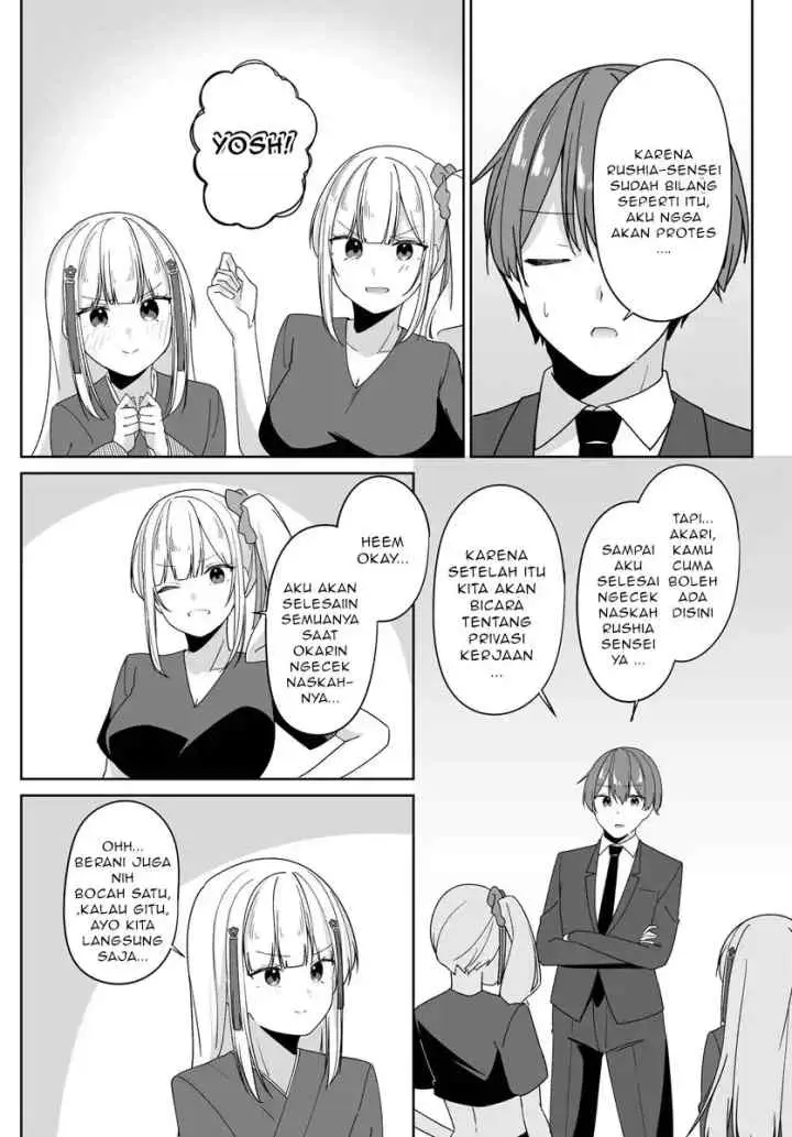 Madogiwa henshuu to baka ni sareta ore ga, futago JK to doukyo suru koto ni natta chapter 7.2 halaman 11