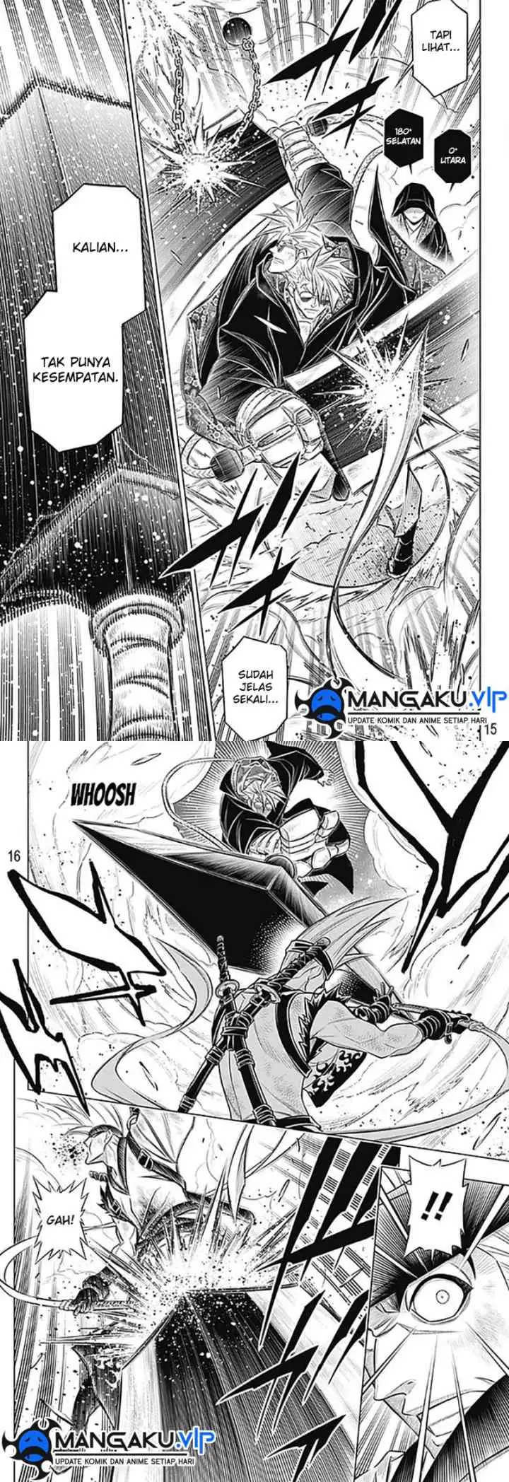 Rurouni Kenshin: Hokkaido-hen chapter 54 halaman 8