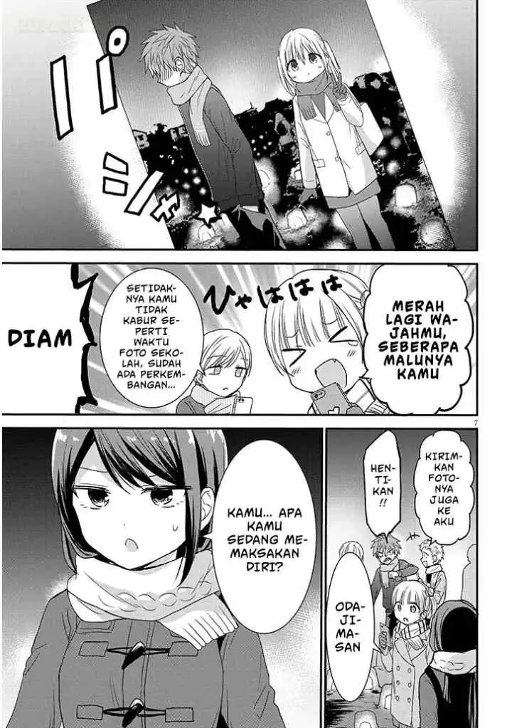 Kao ni Denai Kashiwada-san to Kao ni Deru Oota-kun + chapter 21 halaman 8