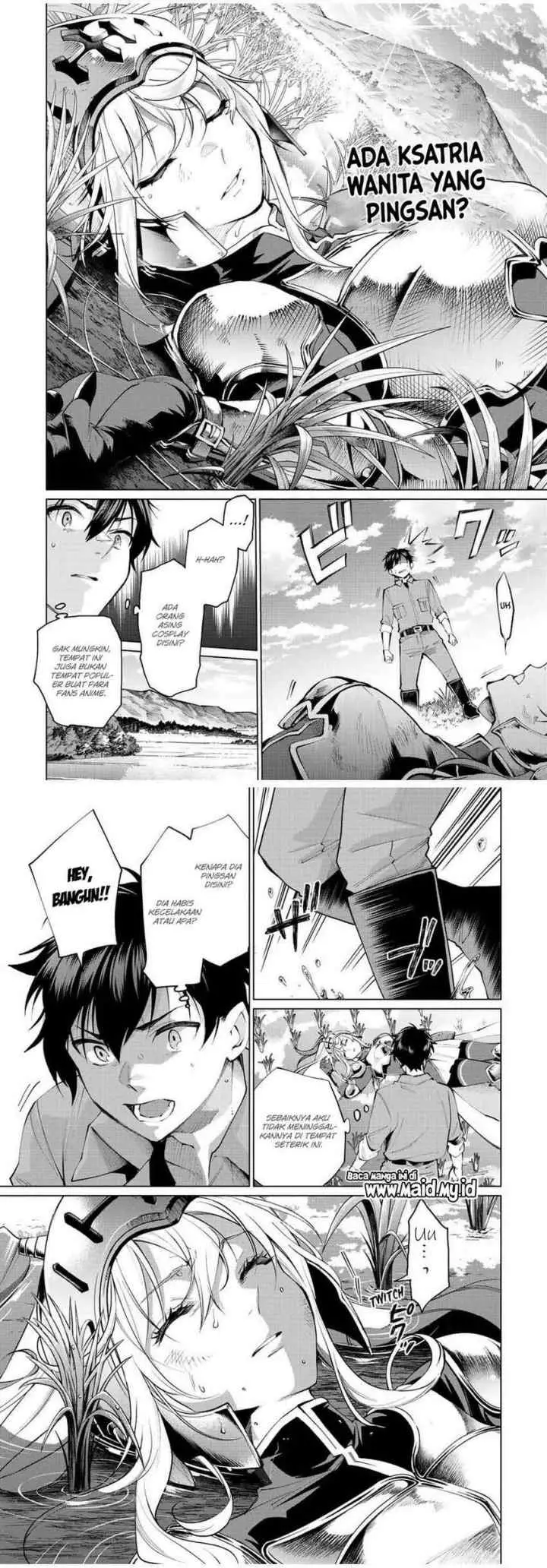 Tanbo de Hirotta Onna Kishi, Inaka de Ore no Yome da to Omowareteiru chapter 1 halaman 5