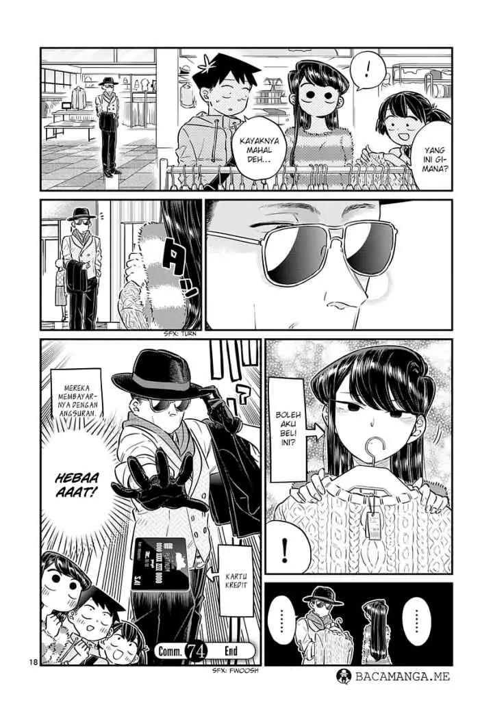 Komi-san wa Komyushou Desu chapter 74 halaman 18