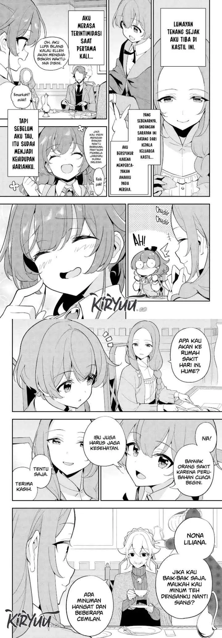 Chichi wa Eiyuu Haha wa Seirei Musume no Watashi wa Tenseisha chapter 68 halaman 4