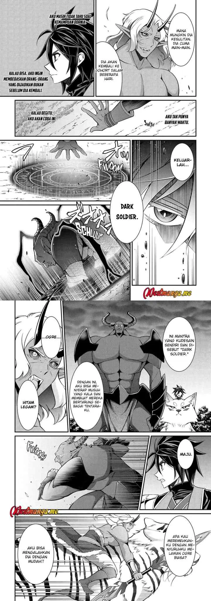 Shikkoku Tsukai no Saikyo Yusha Nakama Zen'in ni Uragira Retanode Saikyo no Mamono chapter 98 halaman 9