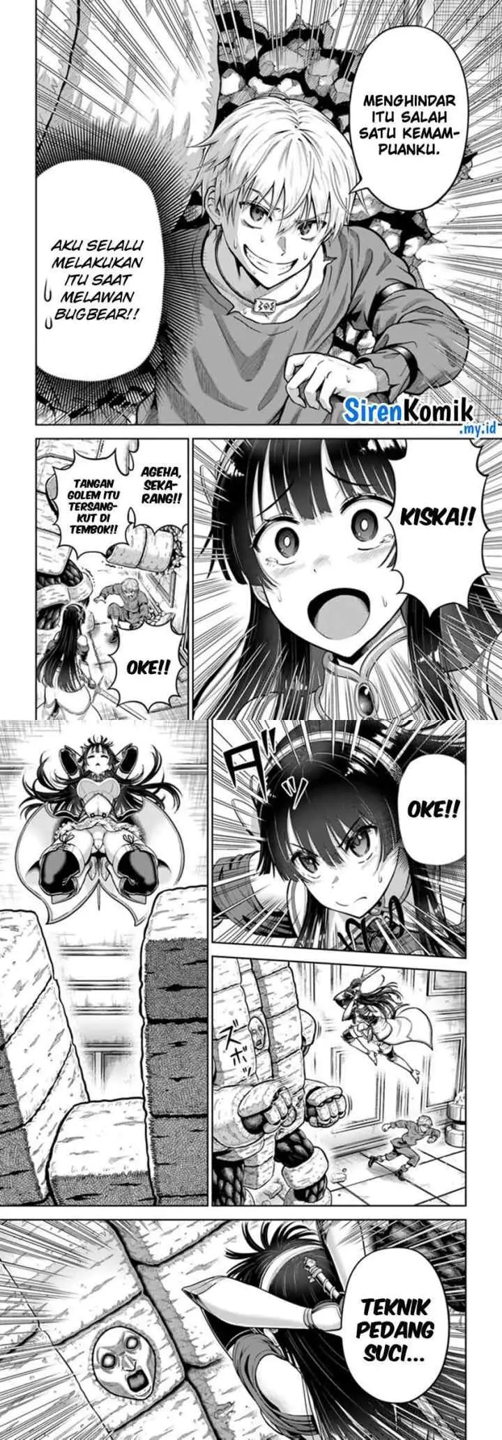 Dungeon ni Hisomu Yandere na Kanojo ni Ore wa Nando mo Korosareru chapter 4 halaman 16