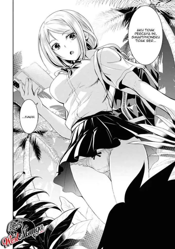 Isekai Yurutto Survival Seikatsu: Gakkou no Minna to Isekai no Mujintou ni Tenishitakedo Ore Dake Rakushou desu chapter 1.1 halaman 17