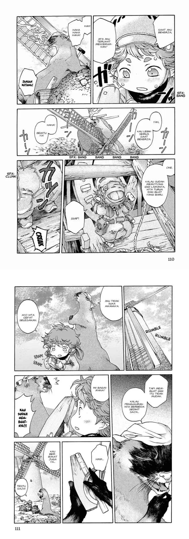 Hakumei to Mikochi chapter 5 halaman 8