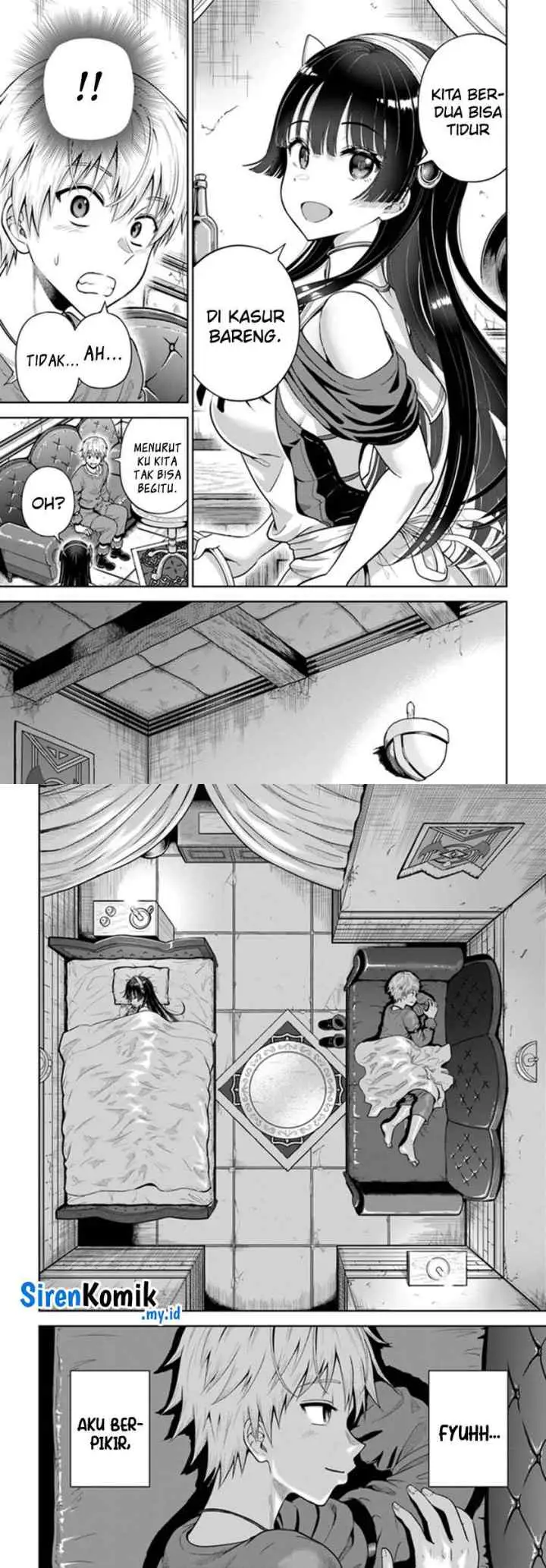Dungeon ni Hisomu Yandere na Kanojo ni Ore wa Nando mo Korosareru chapter 5 halaman 10
