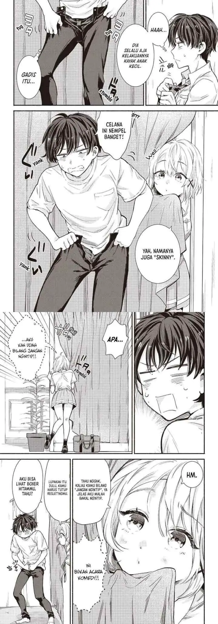 Nee, Mou Isso Tsukiacchau? Osananajimi no Bishoujo ni Tanomarete, Camo Kareshi Hajimemashita chapter 16 halaman 5