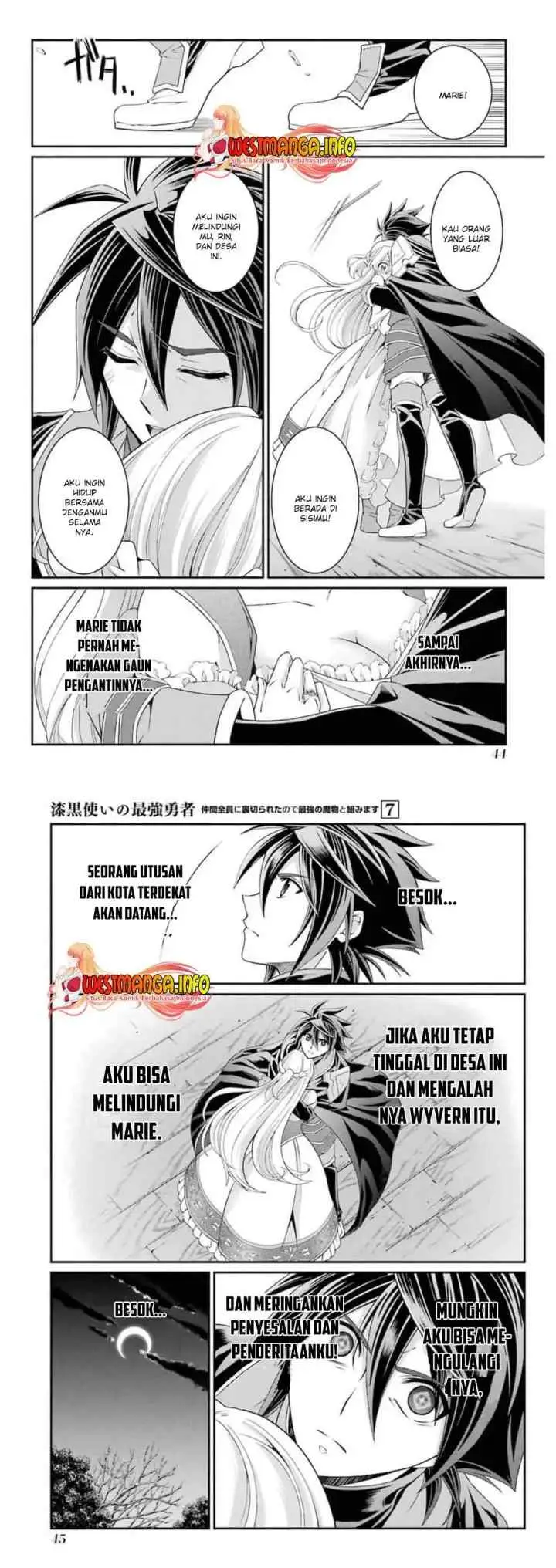 Shikkoku Tsukai no Saikyo Yusha Nakama Zen'in ni Uragira Retanode Saikyo no Mamono chapter 33 halaman 7