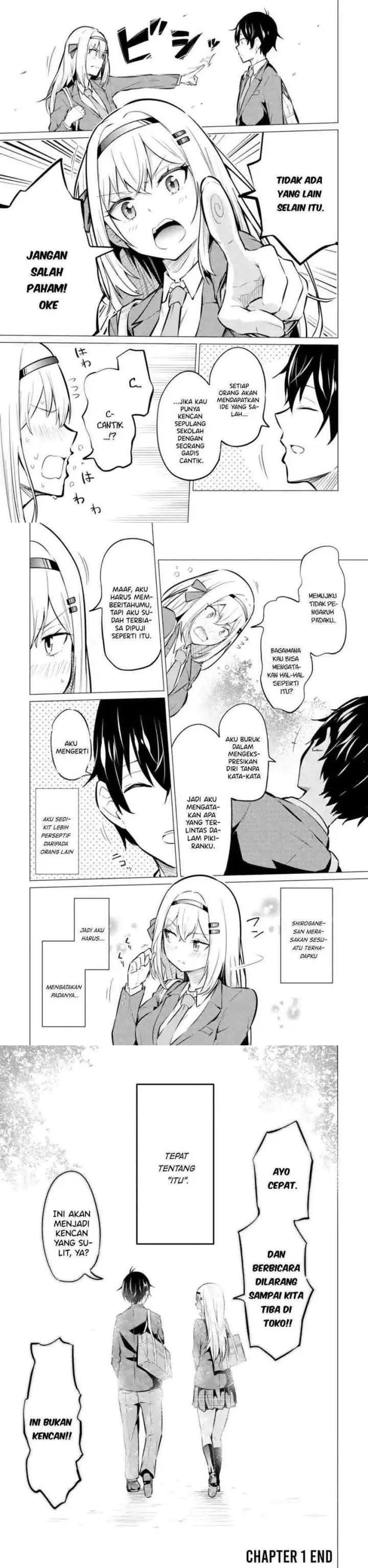 Yatarato Sasshi no Ii Ore wa, Dokuzetsu Kuudere Bishoujo no Chiisana Dere mo Minogasazu ni Guigui Iku chapter 1 halaman 13