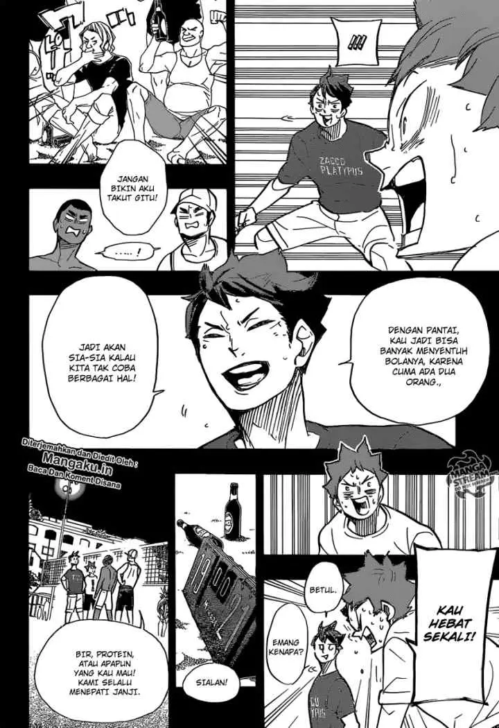 Haikyuu!! chapter 374 halaman 8