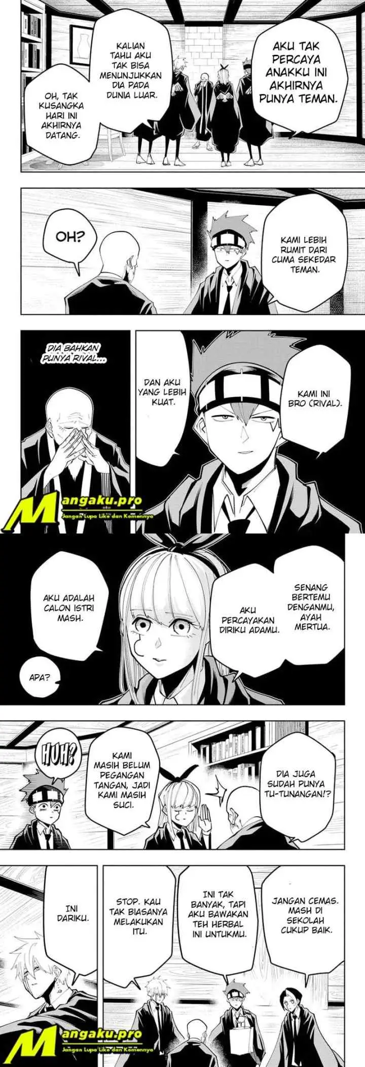 Mashle: Magic and Muscles chapter 44 halaman 8