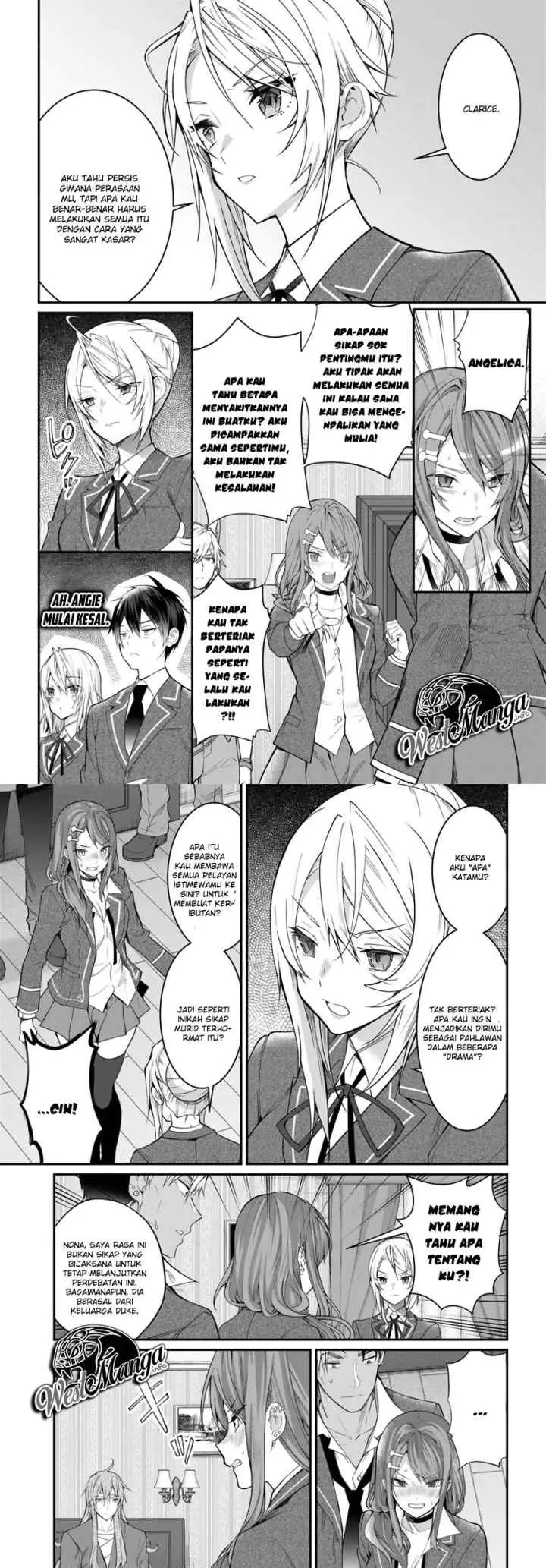 Otome Game Sekai wa Mob ni Kibishii Sekai Desu chapter 19 halaman 11