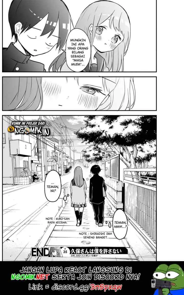 Kubo-san wa Boku (Mobu) wo Yurusanai chapter 35 halaman 13