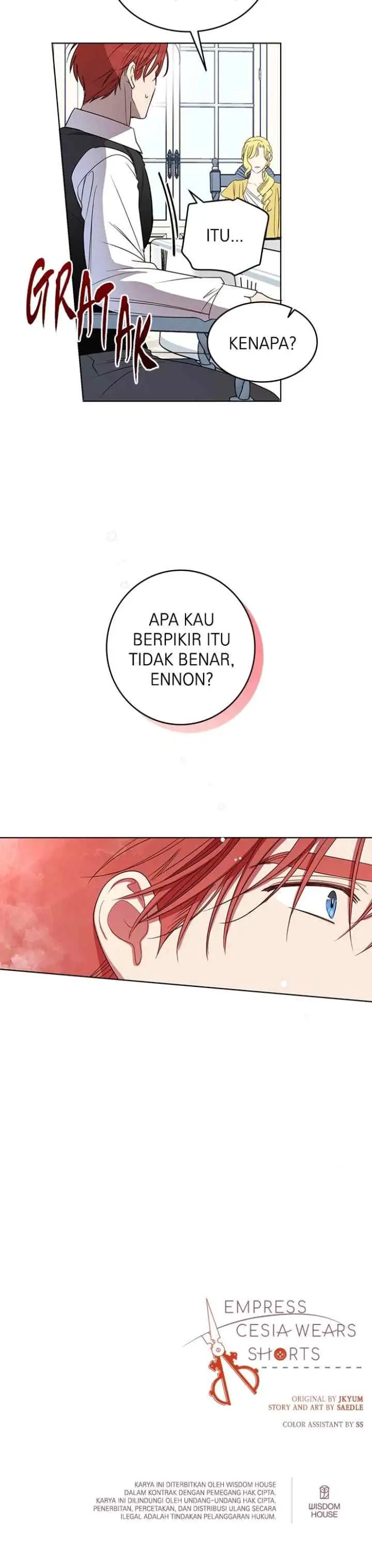 Queen Cecia's Shorts chapter 118 halaman 18