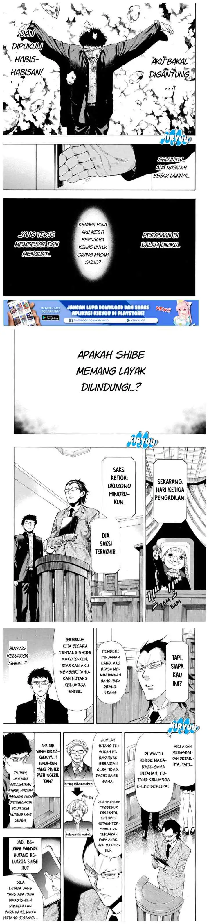 Tomodachi Game chapter 28 halaman 14