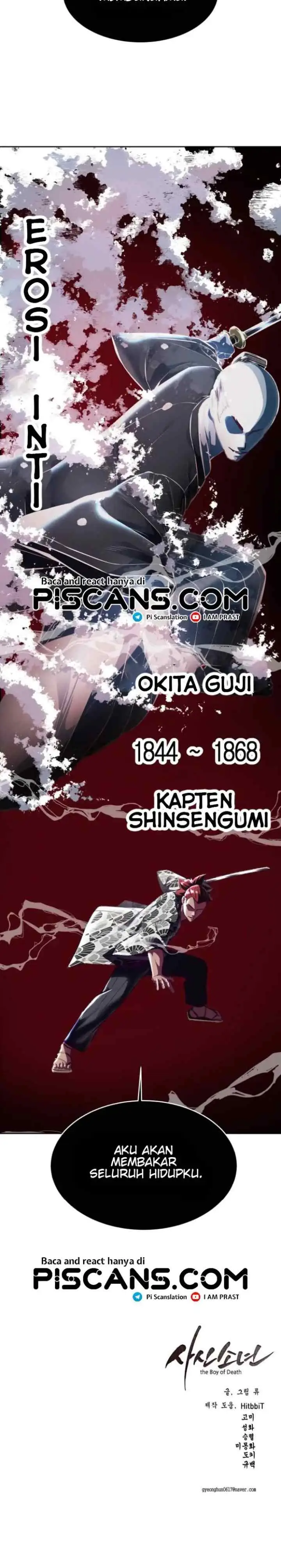 The Boy of Death chapter 135.2 halaman 18