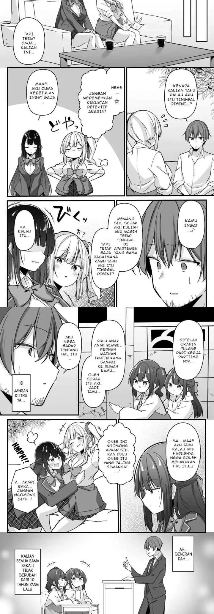 Madogiwa henshuu to baka ni sareta ore ga, futago JK to doukyo suru koto ni natta chapter 1 halaman 9
