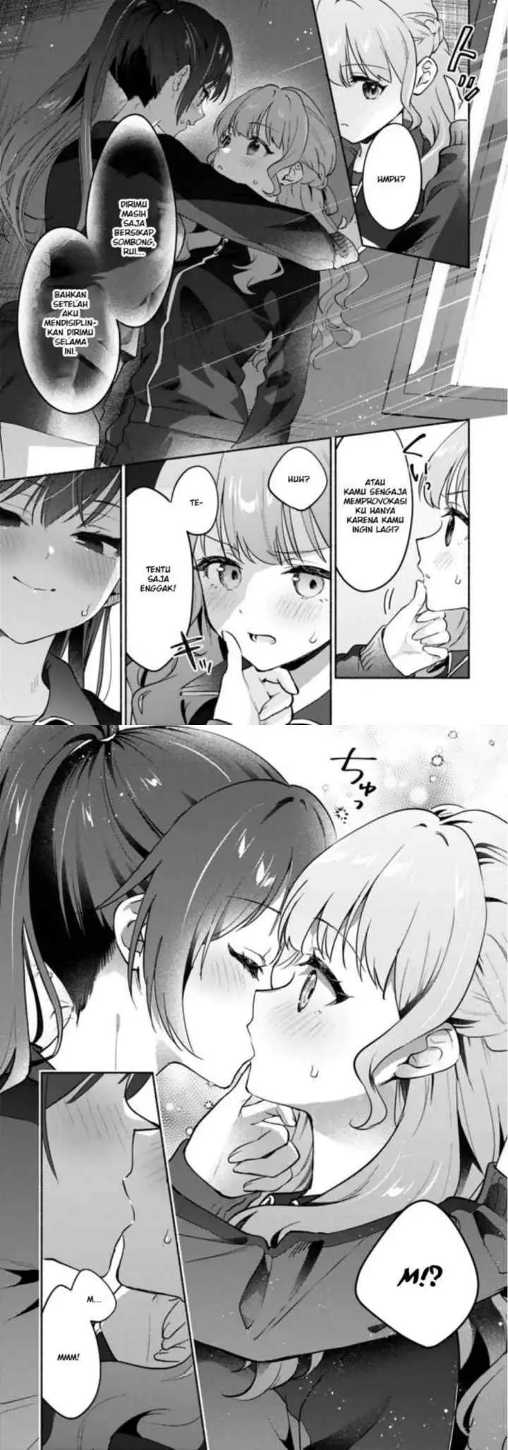 A Yuri Story About Breaking a Pretty Girl Who Keeps Insisting -I Won't Lose- Into Submission chapter 1 halaman 6