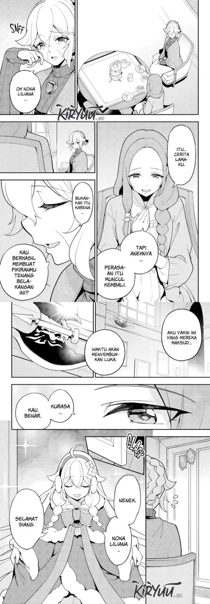 Chichi wa Eiyuu Haha wa Seirei Musume no Watashi wa Tenseisha chapter 68 halaman 7